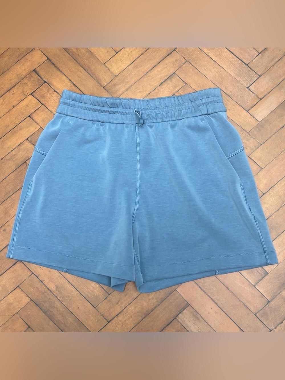 Lululemon Softstreme High Rise Shorts 4" In Utility Blue Size 4